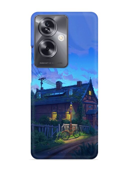 Beautiful Village House Snap Case for Oppo A79 (5G)