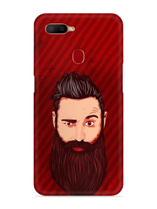 Beardo Man Snap Case for Oppo A7X Zapvi