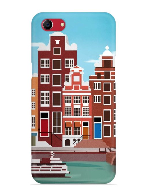 Scenery Architecture Amsterdam Landscape Snap Case for Oppo A83 Zapvi