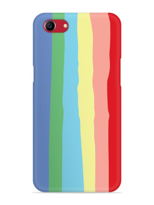 Rainbow Premium Shade Snap Case for Oppo A83 Zapvi