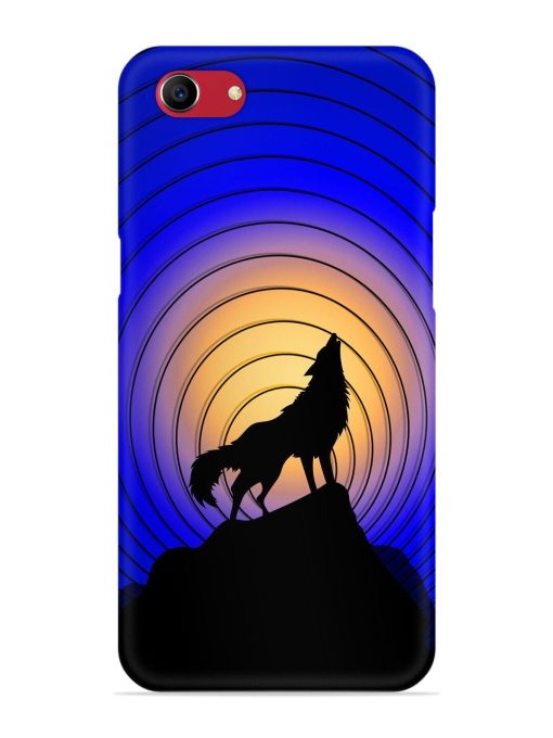 Fox Roaring Design Snap Case for Oppo A83