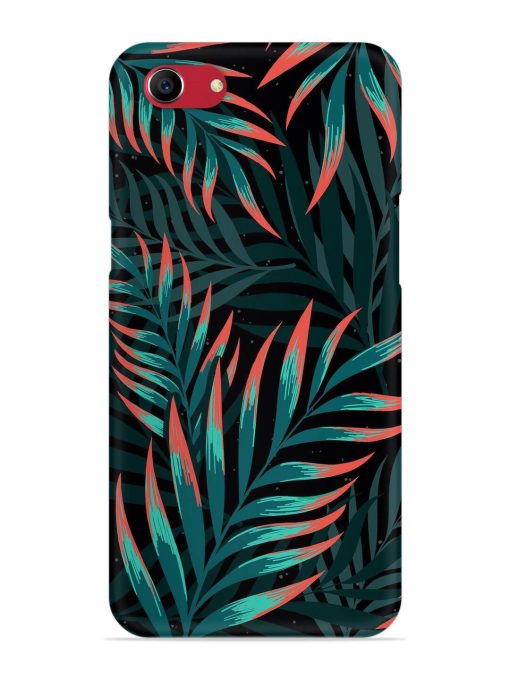 Green Leaf Art Snap Case for Oppo A83