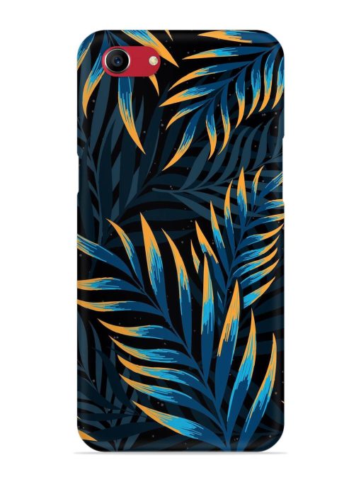 Abstract Leaf Art Snap Case for Oppo A83