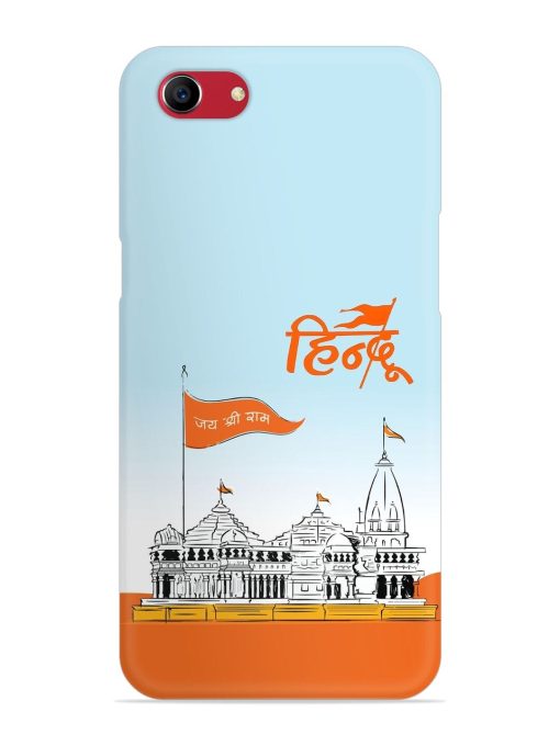 Ram Mandir Hindu Snap Case for Oppo A83