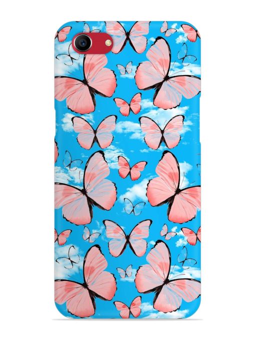 Seamless Pattern Tropical Snap Case for Oppo A83 Zapvi