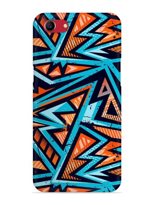 Abstract Seamless Grunge Snap Case for Oppo A83