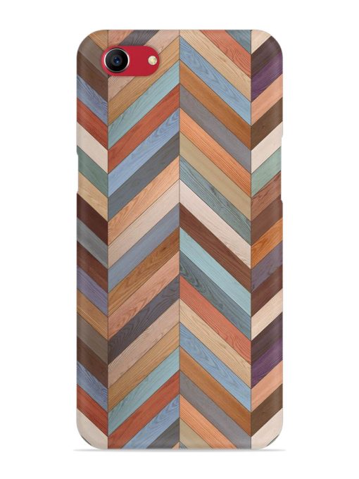 Seamless Wood Parquet Snap Case for Oppo A83