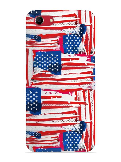 Usa Flag Seamless Snap Case for Oppo A83