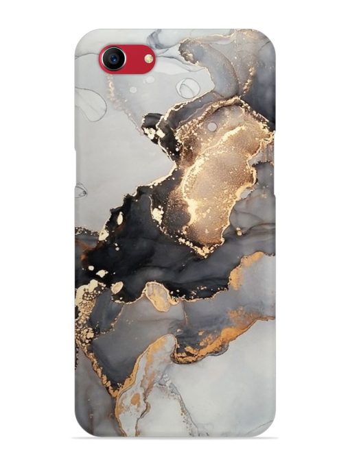 Luxury Abstract Fluid Snap Case for Oppo A83 Zapvi