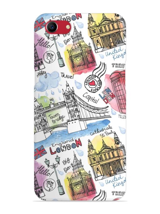 Vector London Landmark Snap Case for Oppo A83