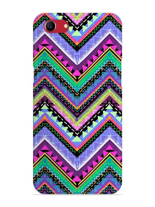 Tribal Aztec Print Snap Case for Oppo A83 Zapvi