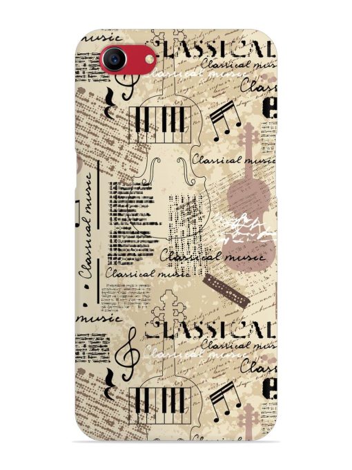 Classical Music Lpattern Snap Case for Oppo A83 Zapvi