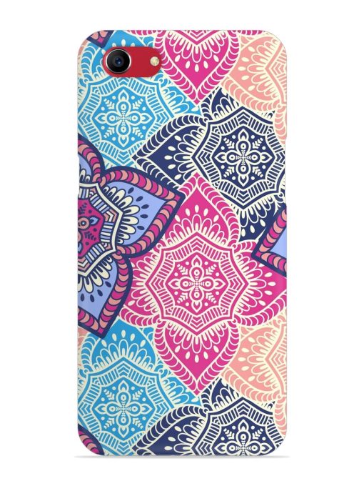 Ethnic Floral Seamless Snap Case for Oppo A83