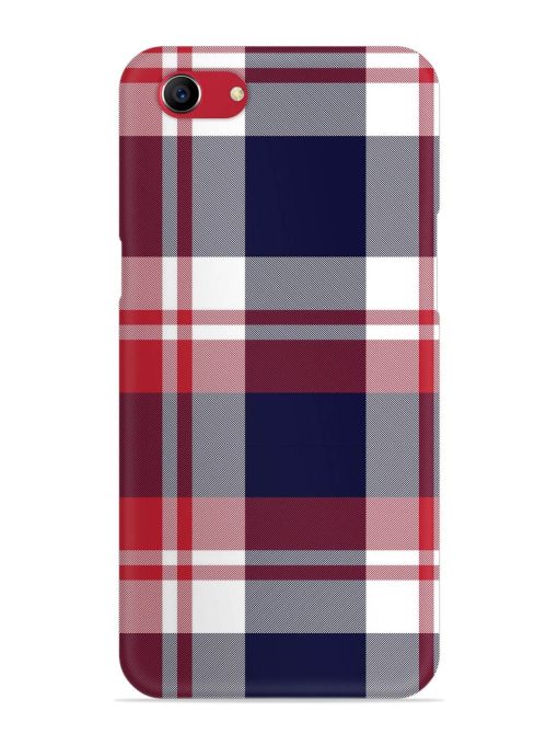 Classic Plaid Tartan Snap Case for Oppo A83 Zapvi