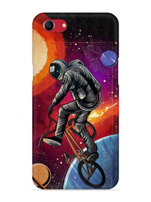 Super Eclipse Bmx Bike Snap Case for Oppo A83 Zapvi