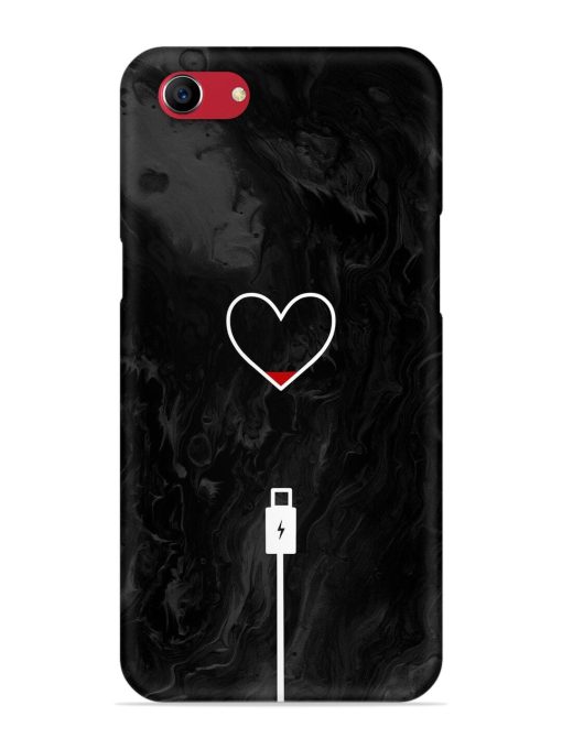 Heart Charging Vector Snap Case for Oppo A83 Zapvi