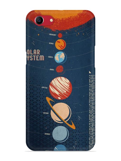 Solar System Vector Snap Case for Oppo A83 Zapvi