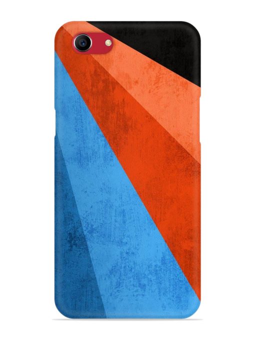 Modern Matte Abstract Snap Case for Oppo A83 Zapvi