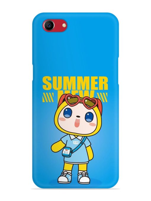 Summer Mew Cartoon Snap Case for Oppo A83 Zapvi