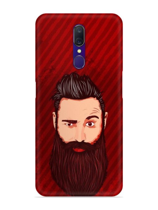 Beardo Man Snap Case for Oppo A9 Zapvi