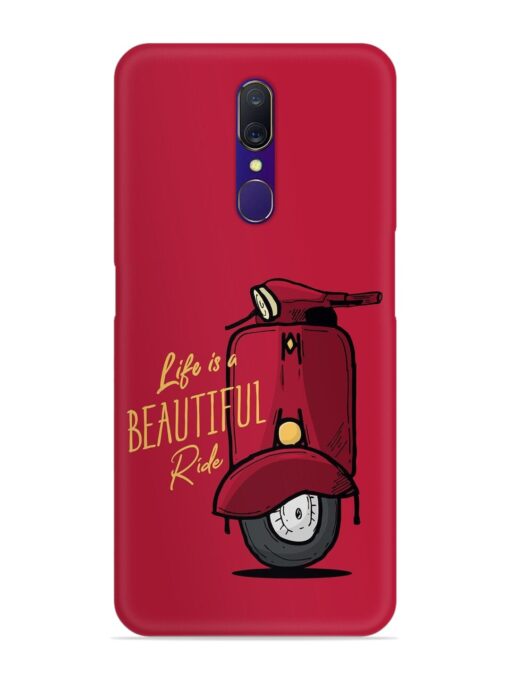 Life Is Beautiful Rides Snap Case for Oppo A9 Zapvi