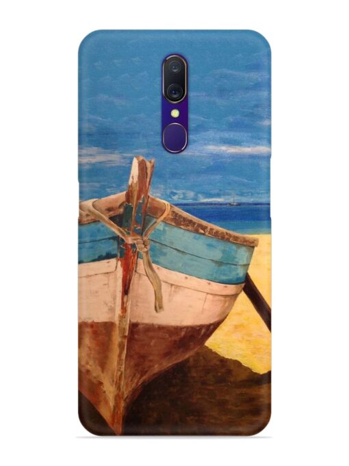 Canvas Painting Snap Case for Oppo A9 Zapvi