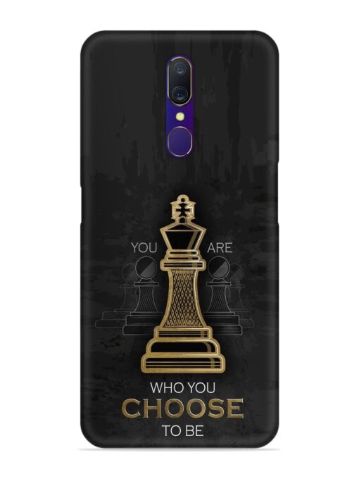 You Are Who Choose To Be Snap Case for Oppo A9 Zapvi