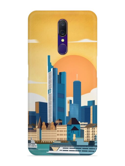 Germany Frankfurt Snap Case for Oppo A9 Zapvi