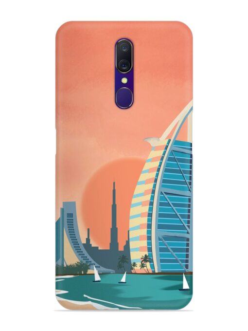 Dubai Architectural Scenery Snap Case for Oppo A9 Zapvi