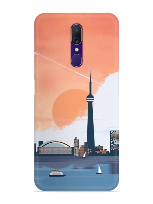 Toronto Canada Snap Case for Oppo A9 Zapvi