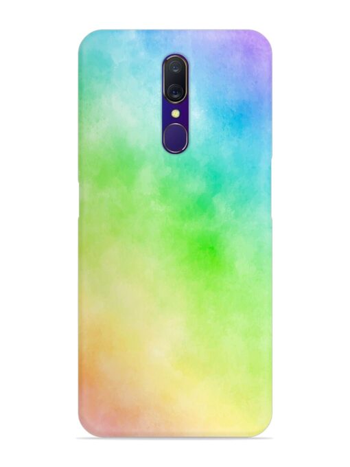 Watercolor Mixture Snap Case for Oppo A9 Zapvi