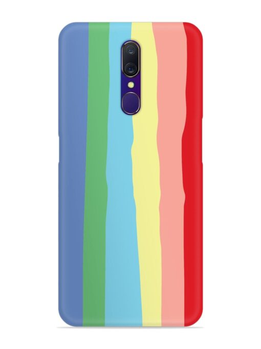 Rainbow Premium Shade Snap Case for Oppo A9 Zapvi