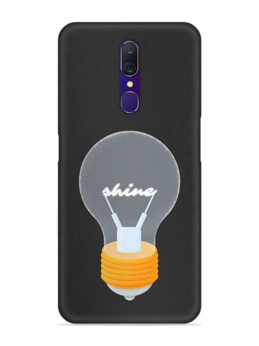 Bulb Background Snap Case for Oppo A9