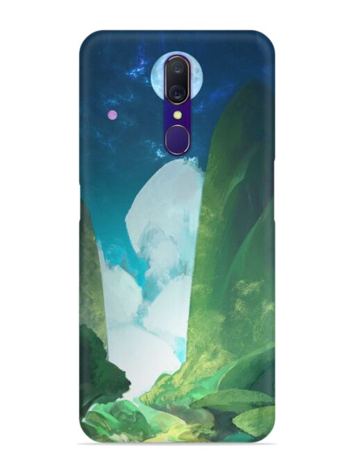 Abstract Art Of Nature Snap Case for Oppo A9 Zapvi