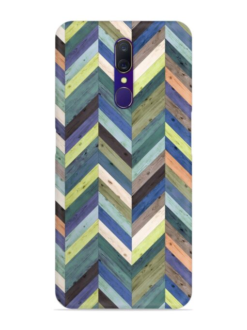 Chevron Random Color Snap Case for Oppo A9 Zapvi