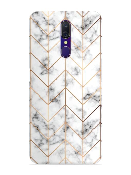 Vector Marble Texture Snap Case for Oppo A9 Zapvi