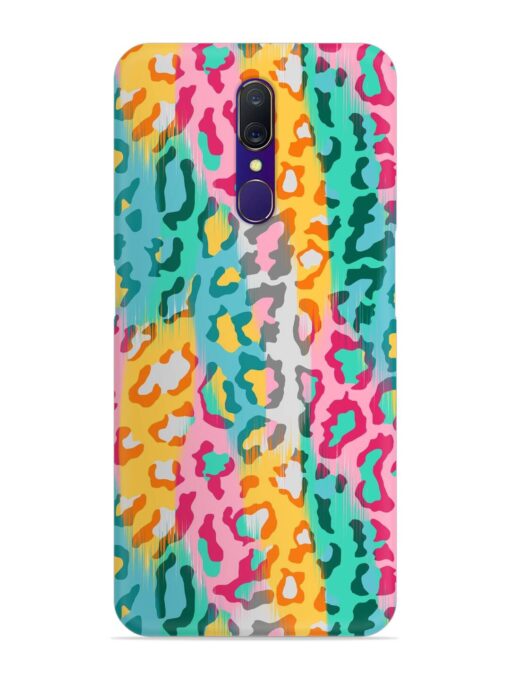 Seamless Vector Colorful Snap Case for Oppo A9 Zapvi