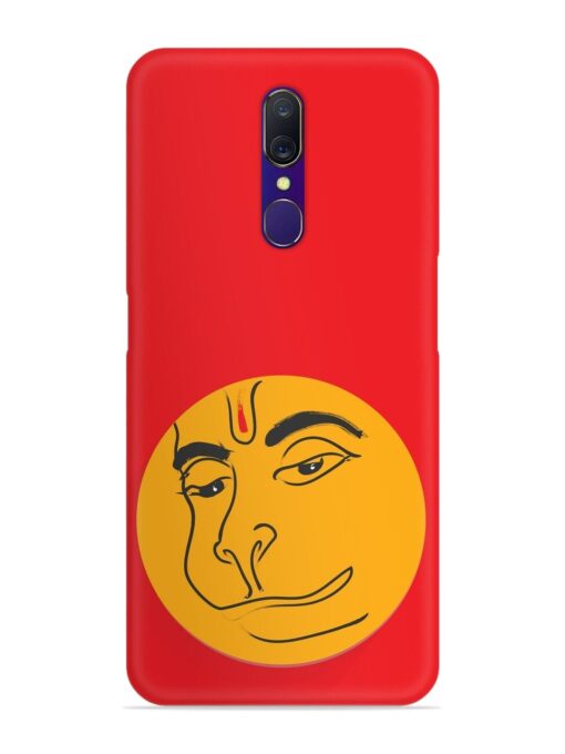 Lord Hanuman Vector Snap Case for Oppo A9 Zapvi