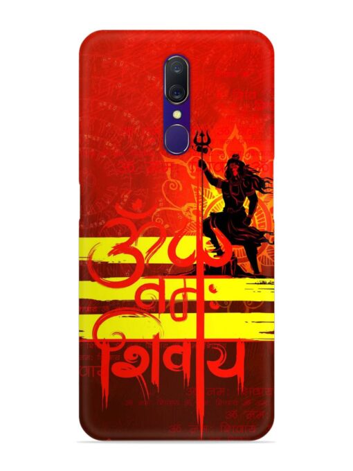 Illustration Lord Shiva Snap Case for Oppo A9 Zapvi