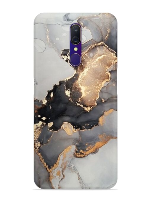 Luxury Abstract Fluid Snap Case for Oppo A9