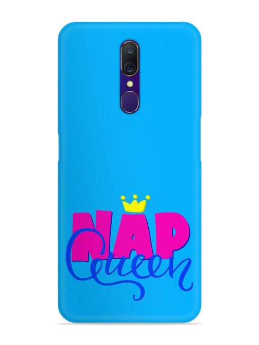 Nap Queen Quote Snap Case for Oppo A9 Zapvi