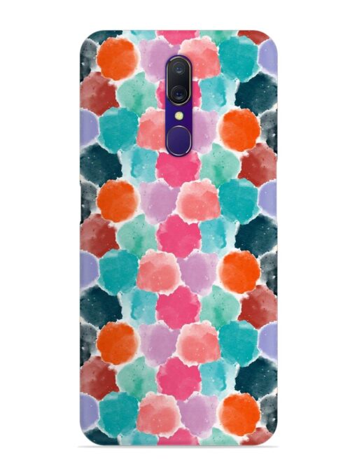 Colorful Seamless Pattern Snap Case for Oppo A9