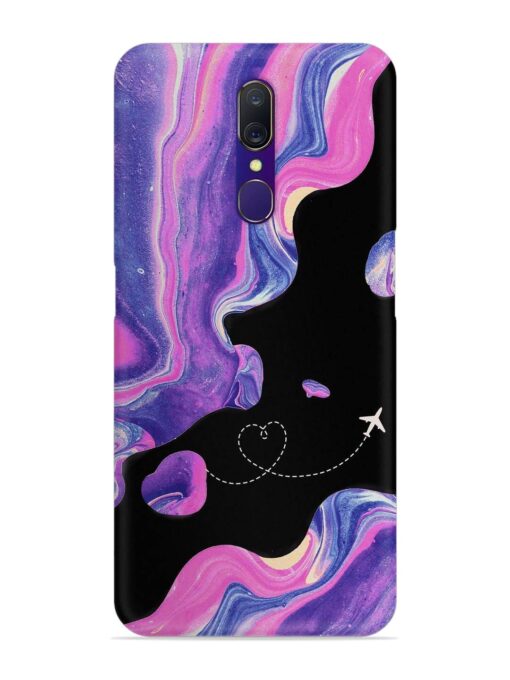 Glitter Art Snap Case for Oppo A9 Zapvi