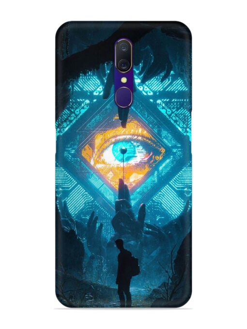 Arcane Eye Snap Case for Oppo A9 Zapvi