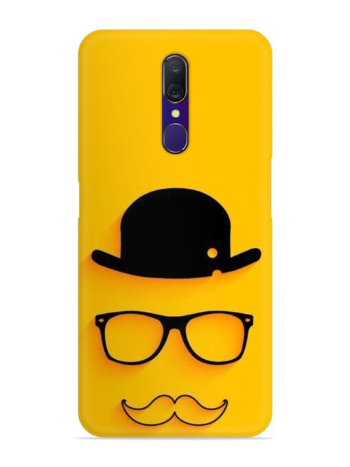 Classic Face Vector Snap Case for Oppo A9 Zapvi