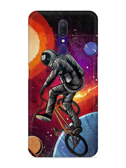 Super Eclipse Bmx Bike Snap Case for Oppo A9 Zapvi