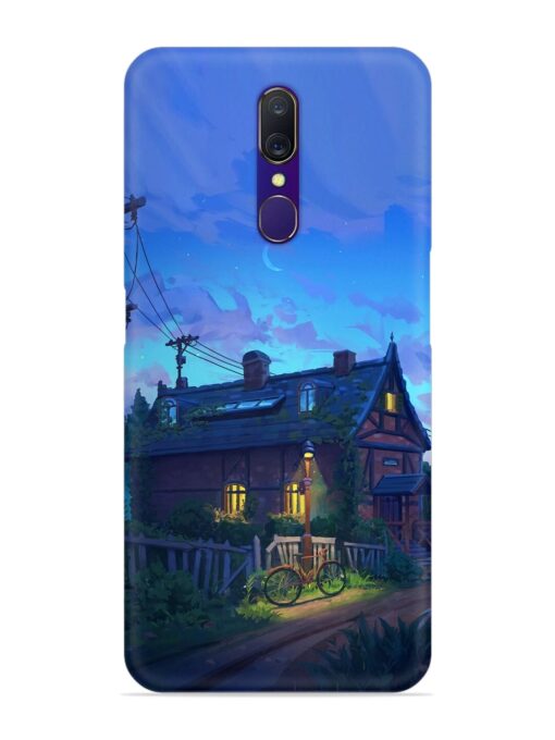 Beautiful Village House Snap Case for Oppo A9 Zapvi