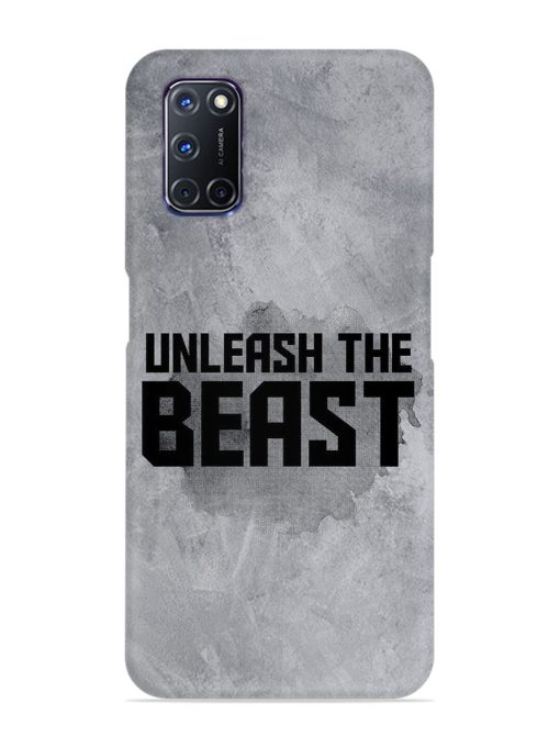 Unleash The Beast Snap Case for Oppo A92 Zapvi