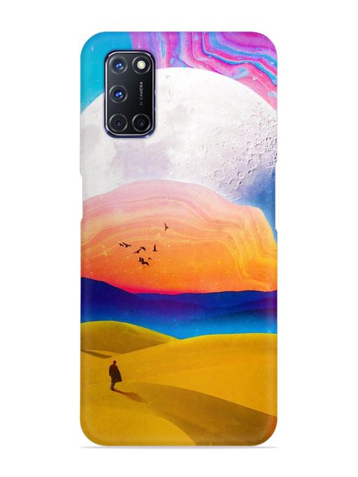 Sandy Desert Snap Case for Oppo A92 Zapvi