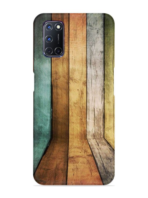 Wooden Realistic Art Snap Case for Oppo A92